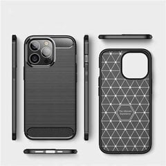 SC Carbon iPhone 14 Pro melnais цена и информация | Чехлы для телефонов | 220.lv