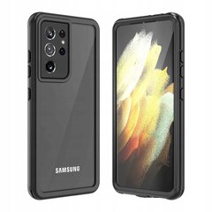 SC Armor 360 Galaxy S22 Ultra - Samsung Galaxy S22 Ultra sieniņa | melns | izturīga pret triecieniem un ar induktīvo uzlādēšanu цена и информация | Чехлы для телефонов | 220.lv