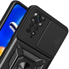 SC Camring Redmi Note 11 Pro 5G melns | Spacecase | Xiaomi | jauns | stiprināmais futrālis цена и информация | Чехлы для телефонов | 220.lv