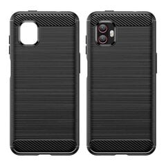 SC Carbon Xcover 6 Pro melns | Spacecase Plecu Maciņš | Induktīvā lādēšana | Triecienu absorbcija | Jauns cena un informācija | Telefonu vāciņi, maciņi | 220.lv