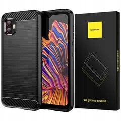 SC Carbon Xcover 6 Pro melns | Spacecase Plecu Maciņš | Induktīvā lādēšana | Triecienu absorbcija | Jauns cena un informācija | Telefonu vāciņi, maciņi | 220.lv