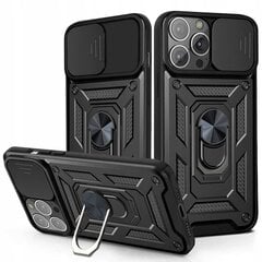 Spacecase Camring iPhone 13 Pro Max melns cena un informācija | Telefonu vāciņi, maciņi | 220.lv