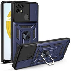 Spacecase Camring Realme C21Y/C25Y mugursoma, zils cena un informācija | Telefonu vāciņi, maciņi | 220.lv