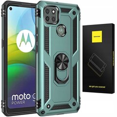 SC Ring NX Motorola Moto G9 Power zaļš - jauns viedtālrunis aizsardzībai ar šoku absorbējošu apvalku cena un informācija | Telefonu vāciņi, maciņi | 220.lv