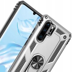 Huawei P30 Pro Sudraba krāsā, Spacecase Ring NX Plecu Fiksators cena un informācija | Telefonu vāciņi, maciņi | 220.lv