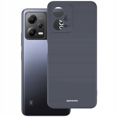 SC Silikona vāciņš Poco X5 5G/Redmi Note 12 5G melns cena un informācija | Telefonu vāciņi, maciņi | 220.lv