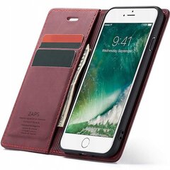 ZAPS Portfeļa vāciņš iPhone 6/6s - bordo krāsā цена и информация | Чехлы для телефонов | 220.lv