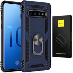 Galaxy S10 Ring NX, zila krāsa, jauns, ar sitiena absorbciju cena un informācija | Telefonu vāciņi, maciņi | 220.lv