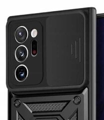 SC Camring Galaxy Note 20 Ultra melnais PU vāciņš цена и информация | Чехлы для телефонов | 220.lv