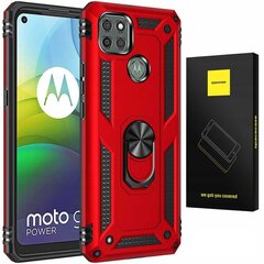 SC Gredzeniskās NX Motorola Moto G9 Power sarkans cena un informācija | Telefonu vāciņi, maciņi | 220.lv