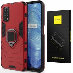 SC X-Ring Realme 7 5G sarkanais cena un informācija | Telefonu vāciņi, maciņi | 220.lv