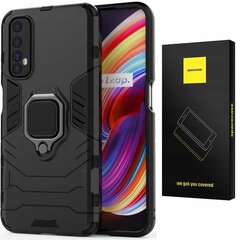 SC X-Ring Realme 7 melns cena un informācija | Telefonu vāciņi, maciņi | 220.lv