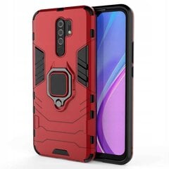 SC X-Ring Redmi 9 sarkanais telefona vāciņš цена и информация | Чехлы для телефонов | 220.lv