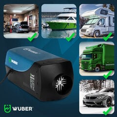 Dīzeļa gaisa sildītājs Wuber W16022 12V 5kW cena un informācija | Sildītāji | 220.lv