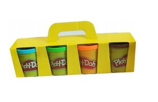 Plastilīna komplekts Play Doh, 4 krāsas cena un informācija | Attīstošās rotaļlietas | 220.lv