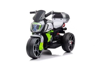 Vienvietīgs bērnu elektromotocikls, zaļš cena un informācija | Bērnu elektroauto | 220.lv