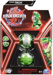 Figūriņa Bakugan Titanium Trox Green transformējama kaujas + kartes cena un informācija | Rotaļlietas zēniem | 220.lv