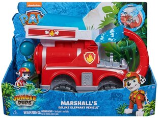 PAW PATROL машинка Jungle Pups Marshalls Deluxe - Elephant цена и информация | Игрушки для мальчиков | 220.lv