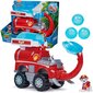 Rotaļu automašīna ar Māršala figūru (Ķepu patruļa) Jungle Pups, sarkans cena un informācija | Rotaļlietas zēniem | 220.lv