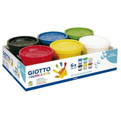 Pirkstu krāsa Giotto F535000 Fila, 200 ml, 6 krāsas cena un informācija | Giotto Rotaļlietas, bērnu preces | 220.lv