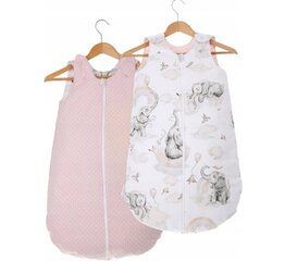 Guļammaiss mazulim Babymam, rozā, 43 cm x 75 cm cena un informācija | Spilveni, guļammaisi, konverti jaundzimušajiem | 220.lv