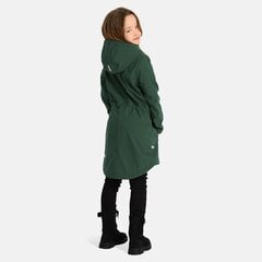Huppa детское пальто софтшелл Aneta 12760000*10697,  тёмно-зелёный 4741632207905 цена и информация | Куртки, пальто для девочек | 220.lv