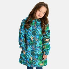 Huppa детское пальто софтшелл Aneta 12760000*10697,  тёмно-зелёный 4741632207905 цена и информация | Куртки, пальто для девочек | 220.lv