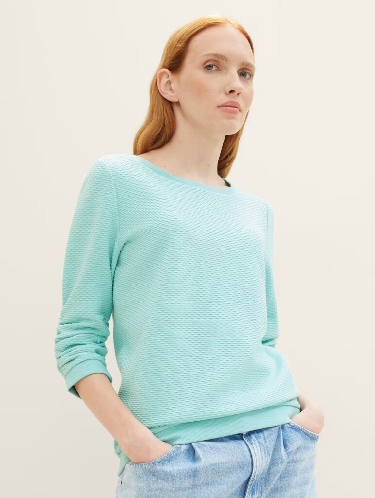 Tom Tailor sieviešu džemperis, zils цена и информация | Sieviešu džemperi | 220.lv