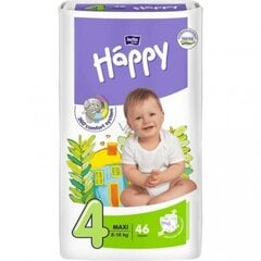 Autiņbiksītes Bella Baby Happy Maxi, 4 (8-18 kg) 46 gab. цена и информация | Подгузники | 220.lv