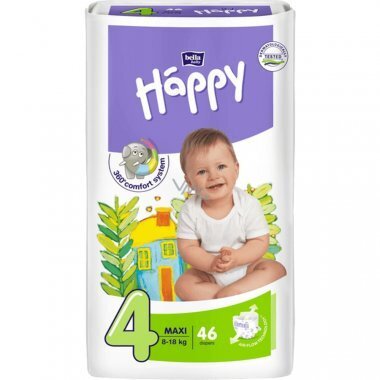 Autiņbiksītes Bella Baby Happy Maxi, 4 (8-18 kg) 46 gab. cena un informācija | Autiņbiksītes | 220.lv