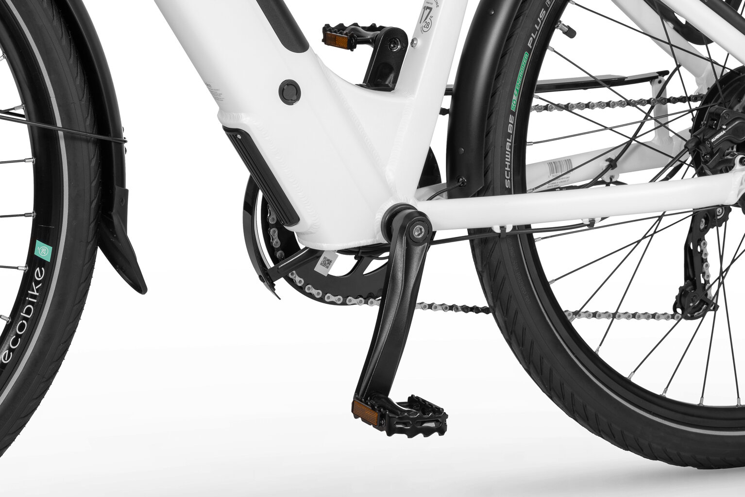 Elektriskais velosipēds Ecobike X-Cross 14,5Ah LG 17", 28", balts cena un informācija | Elektrovelosipēdi | 220.lv