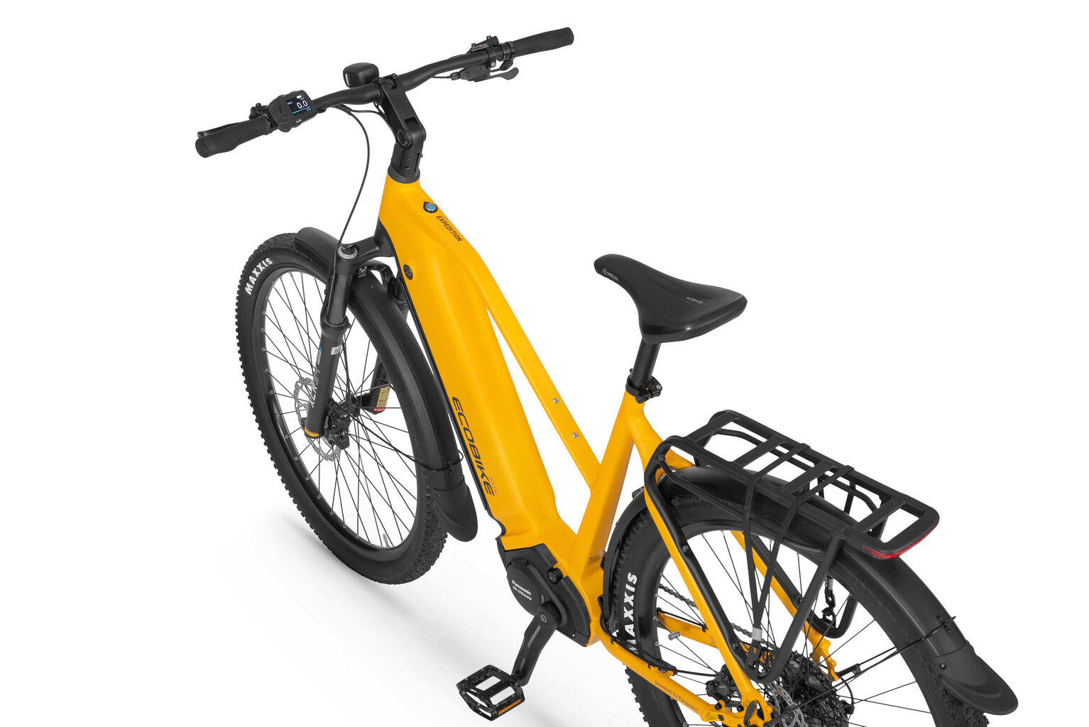 Elektriskais velosipēds Ecobike Expedition SUV 29", dzeltens cena un informācija | Elektrovelosipēdi | 220.lv