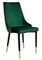 Krēsls Vermont Velvet, zaļš cena un informācija | Biroja krēsli | 220.lv