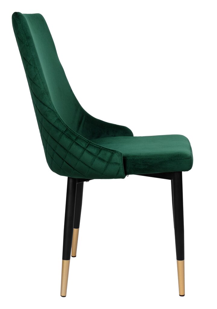 Krēsls Vermont Velvet, zaļš cena un informācija | Biroja krēsli | 220.lv