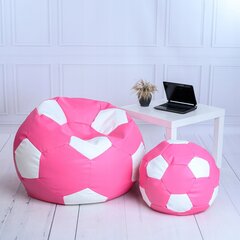 2-daļīgs pupiņu maisu komplekts Cronen Ball 4XL, rozā/balts цена и информация | Детские диваны, кресла | 220.lv