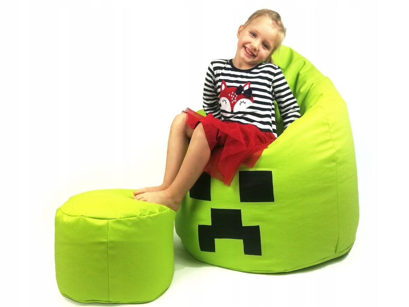 2-daļīgs pupiņu maisu komplekts Pufoland Minecraft, dažādas krāsas цена и информация | Sēžammaisi, klubkrēsli, pufi bērniem | 220.lv