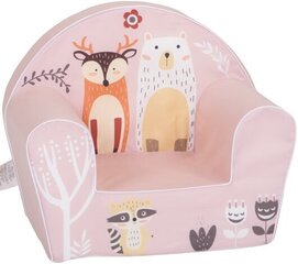 Bērnu krēsls Delsit Elephant, rozā cena un informācija | Sēžammaisi, klubkrēsli, pufi bērniem | 220.lv