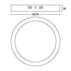 Philips iebūvētā lampa Magneos SF DL252 cena un informācija | Iebūvējamās lampas, LED paneļi | 220.lv