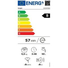 Origial ORIWM9BW cena un informācija | Veļas mašīnas | 220.lv