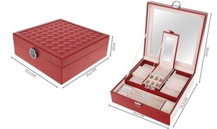 Rotaslietu kastīte – sarkana cena un informācija | Interjera priekšmeti | 220.lv
