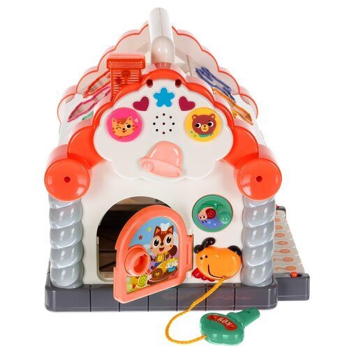 Interaktīvā rotaļlieta - māja цена и информация | Rotaļlietas zīdaiņiem | 220.lv