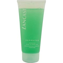 Dušas želeja - šampūns Lancaster Sunwater Shower Gel & Shampoo 2in1, 200 ml cena un informācija | Dušas želejas, eļļas | 220.lv