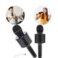 Karaoke mikrofons - melns цена и информация | Mikrofoni | 220.lv