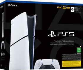 PlayStation 5 Slim Digital Edition цена и информация | Игровые приставки | 220.lv