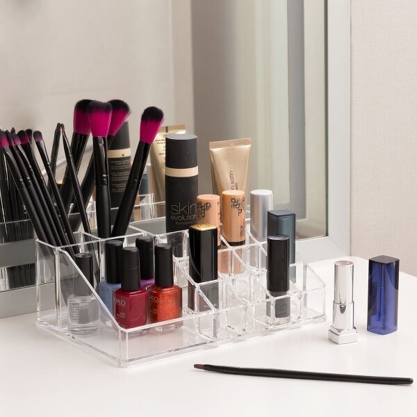 Make-up organizators cena un informācija | Kosmētikas somas, spoguļi | 220.lv