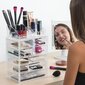 Make-up organizators cena un informācija | Kosmētikas somas, spoguļi | 220.lv