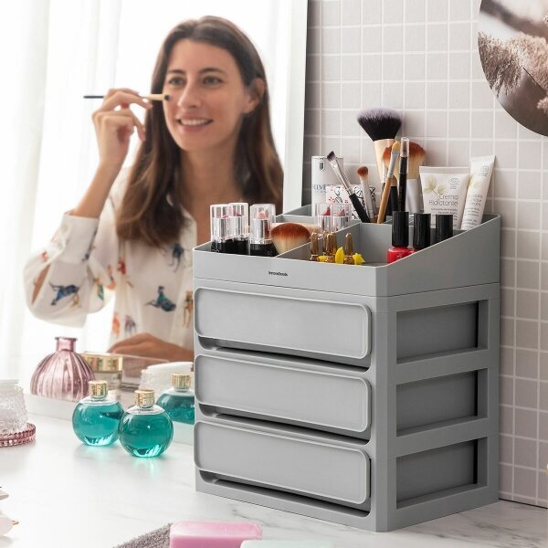 Make-up organizators cena un informācija | Kosmētikas somas, spoguļi | 220.lv