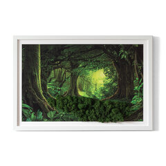 Glezna Sūnas Tropu džungļi, 60x40 cm cena un informācija | Gleznas | 220.lv