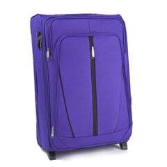 Темно-фиолетовый большой чемодан PEACOCK цена и информация | Чемоданы, дорожные сумки | 220.lv