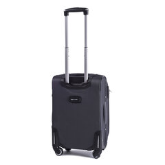 Серый чемодан для ручной клади DURALUXE цена и информация | Чемоданы, дорожные сумки | 220.lv
